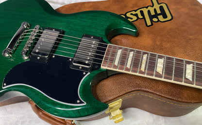 NEW! Gibson SG Standard '61 Stoptail - Translucent Teal - 6.5 lbs - Authorized Dealer - G07407