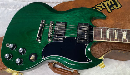 NEW! Gibson SG Standard '61 Stoptail - Translucent Teal - 6.5 lbs - Authorized Dealer - G07407