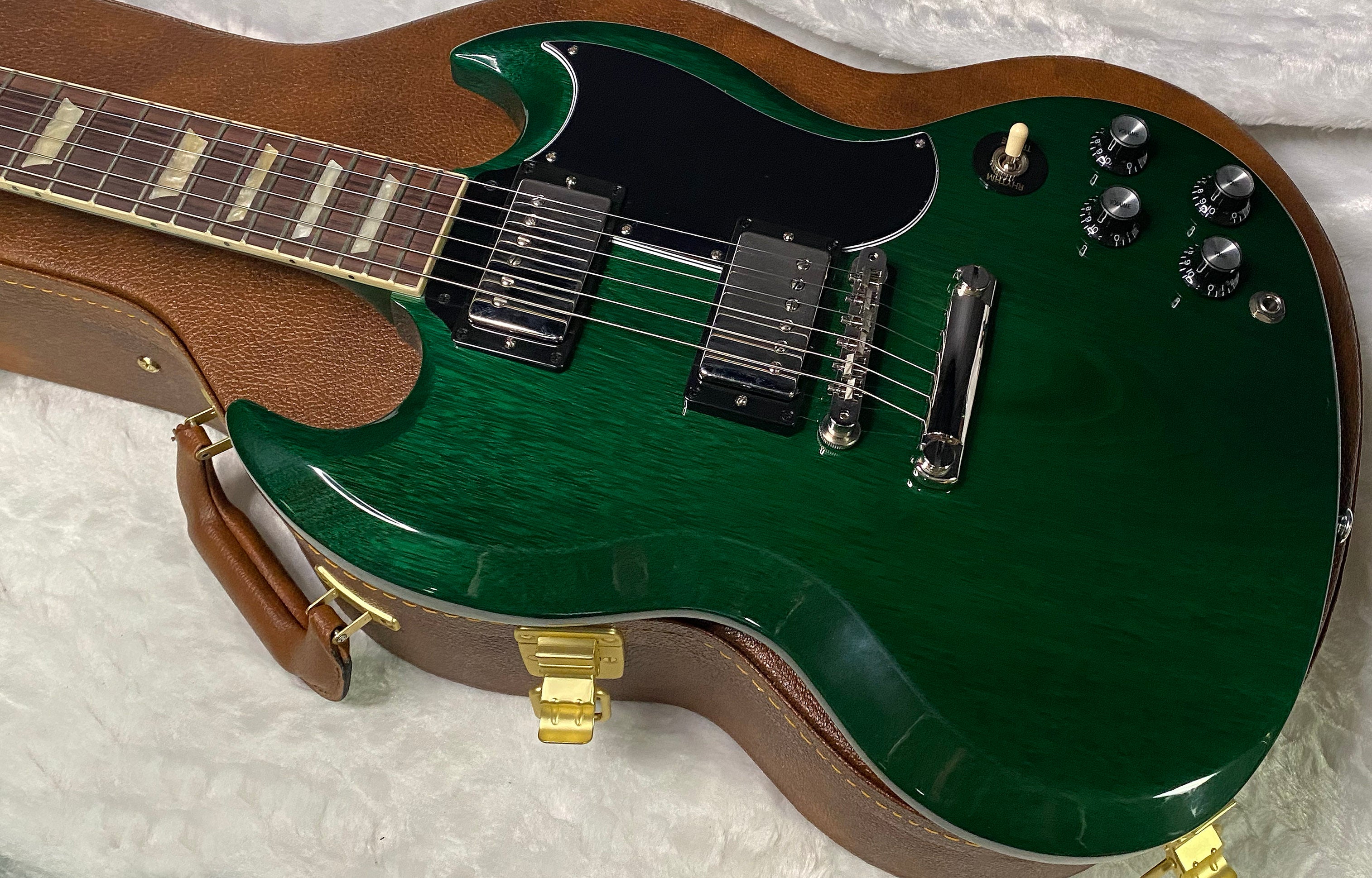 NEW! Gibson SG Standard '61 Stoptail - Translucent Teal - 6.5 lbs - Authorized Dealer - G07407