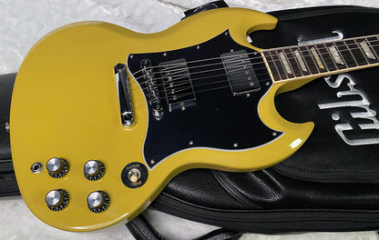 NEW ! Gibson SG Standard TV Yellow Finish - Original Gibson Leather Gig Bag - Authorized Dealer - Only 6.5 lbs - G07324