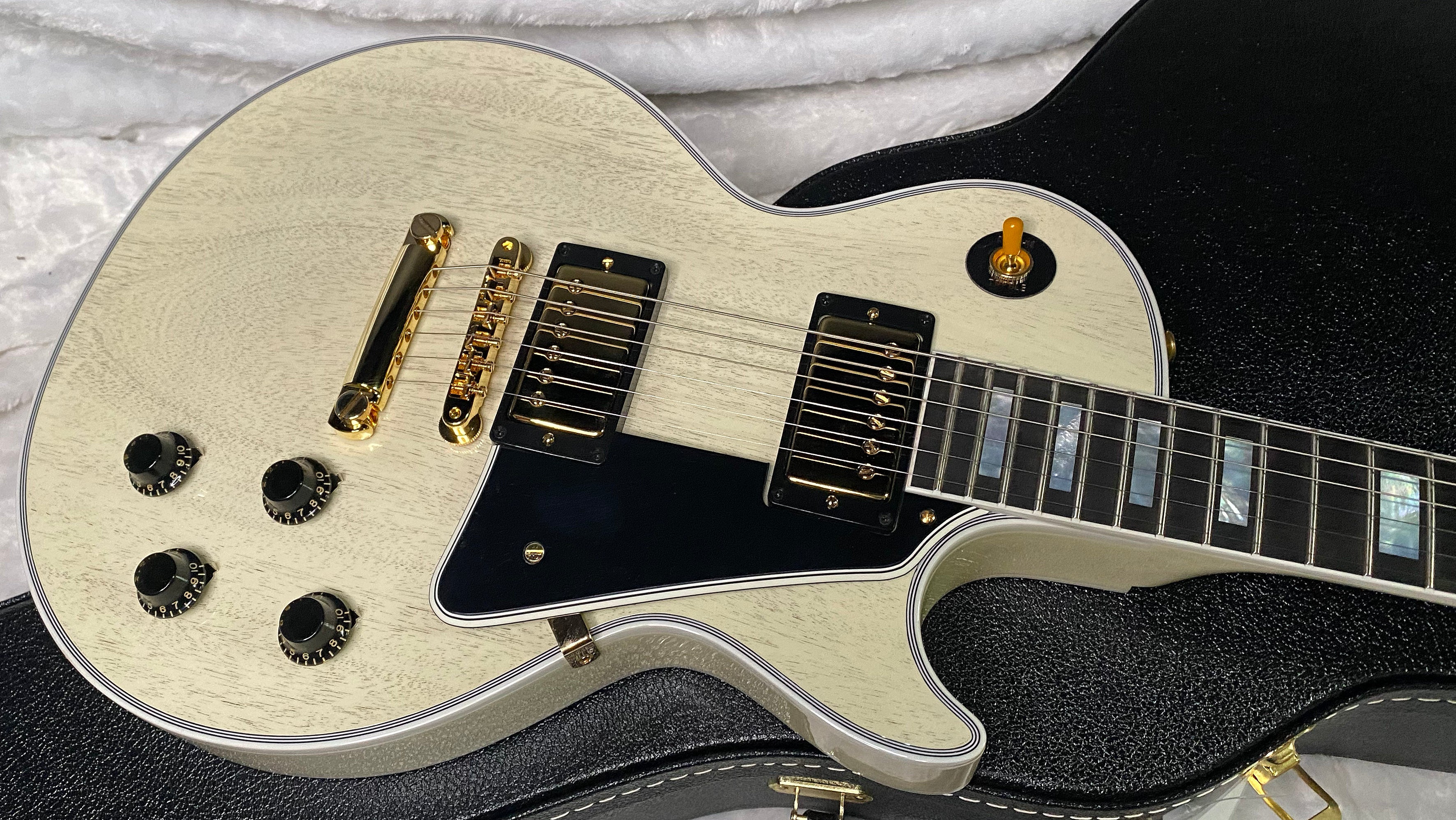 NEW! Gibson Les Paul Custom 1957 Reissue VOS - Custom Ordered in TV White - Custom Shop - 9.3 lbs - Authorized Dealer - G07314