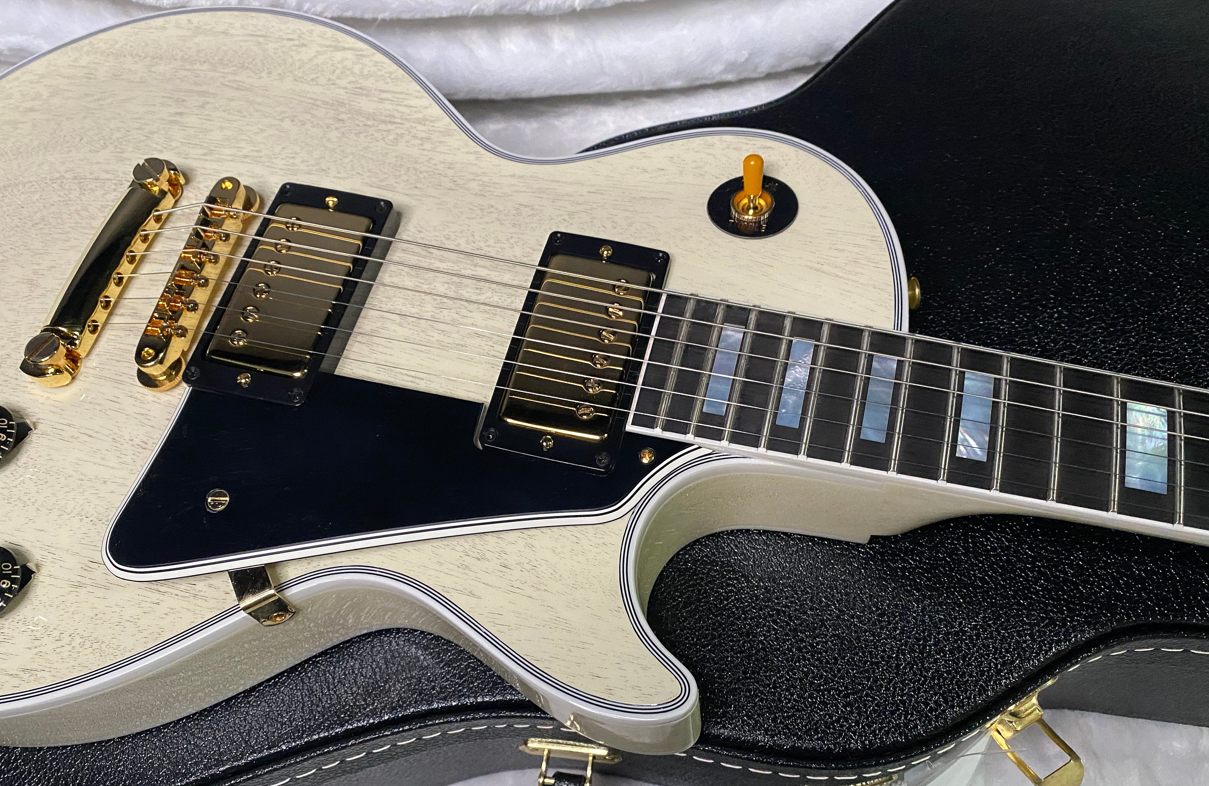 NEW! Gibson Les Paul Custom 1957 Reissue VOS - Custom Ordered in TV White - Custom Shop - 9.3 lbs - Authorized Dealer - G07314
