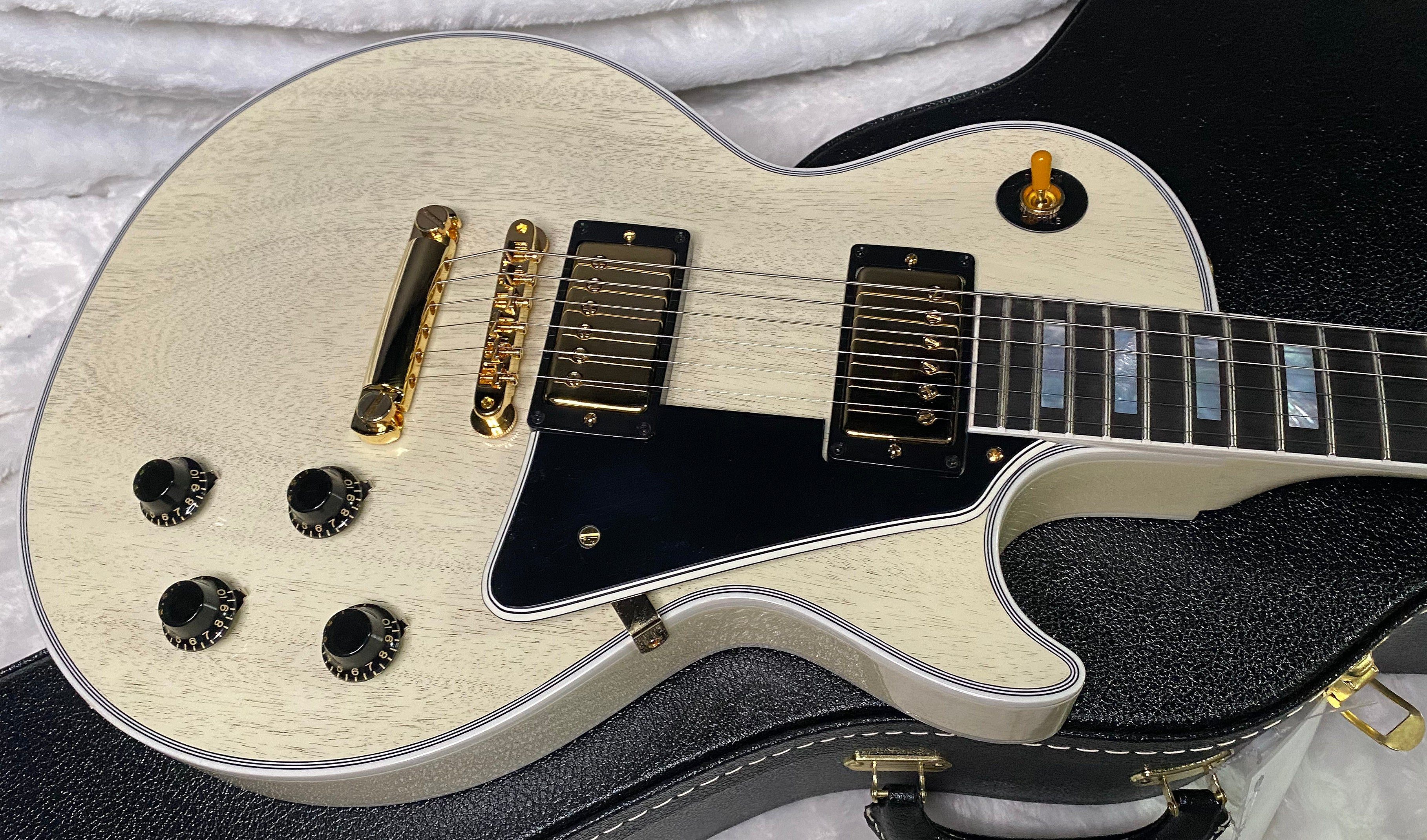 NEW! Gibson Les Paul Custom 1957 Reissue VOS - Custom Ordered in TV White - Custom Shop - 9.3 lbs - Authorized Dealer - G07314