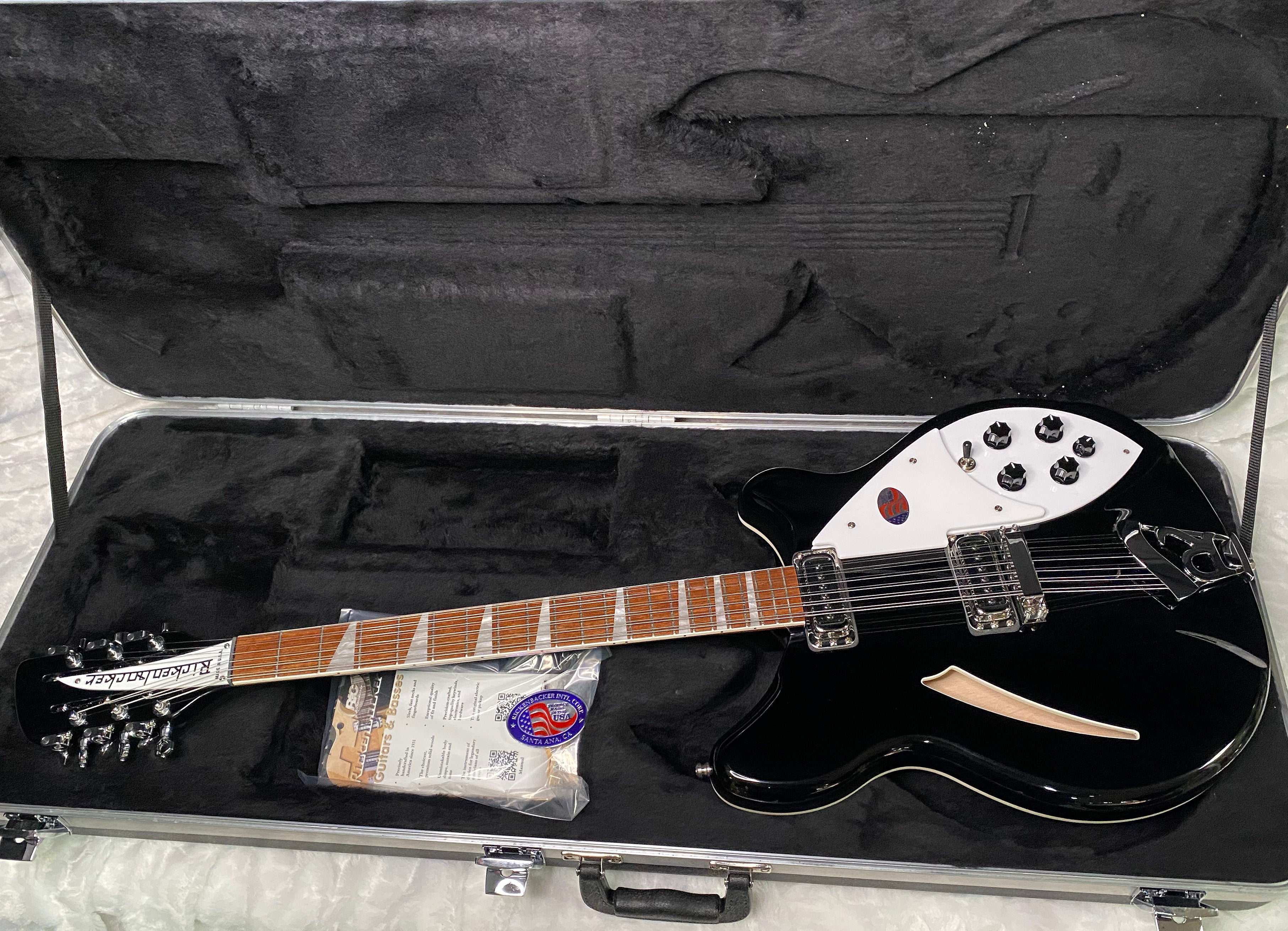 NEW! Rickenbacker 360/12 JG Jet Glo Jetglo 12-String - Authorized Dealer - 8 lbs - G07365