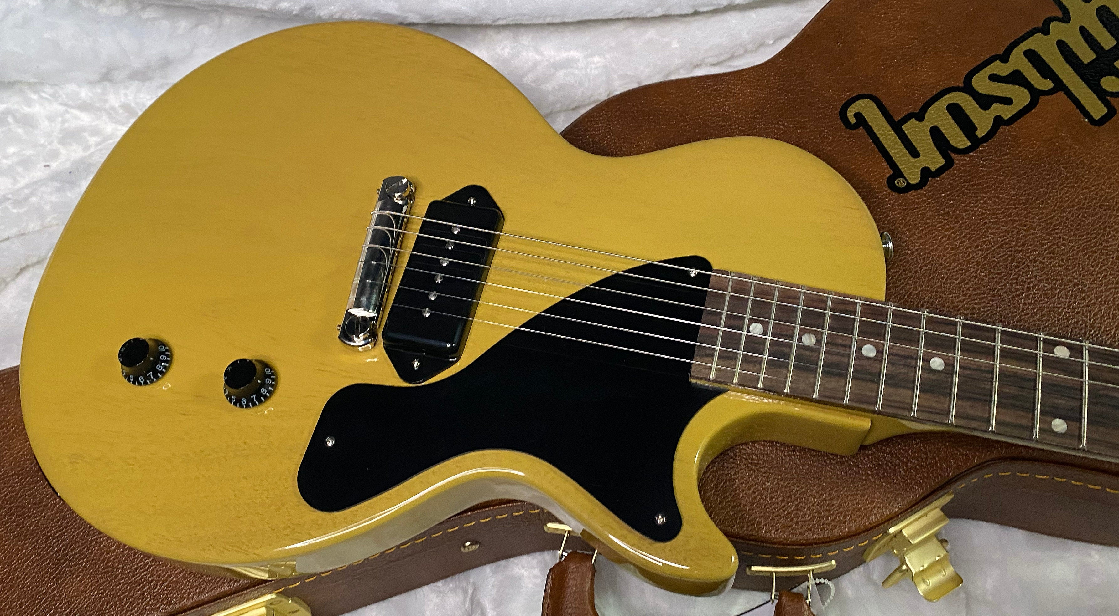NEW! Gibson Les Paul Junior - TV Yellow - Hardshell Case - Authorized Dealer - 7.8 lbs - G07296
