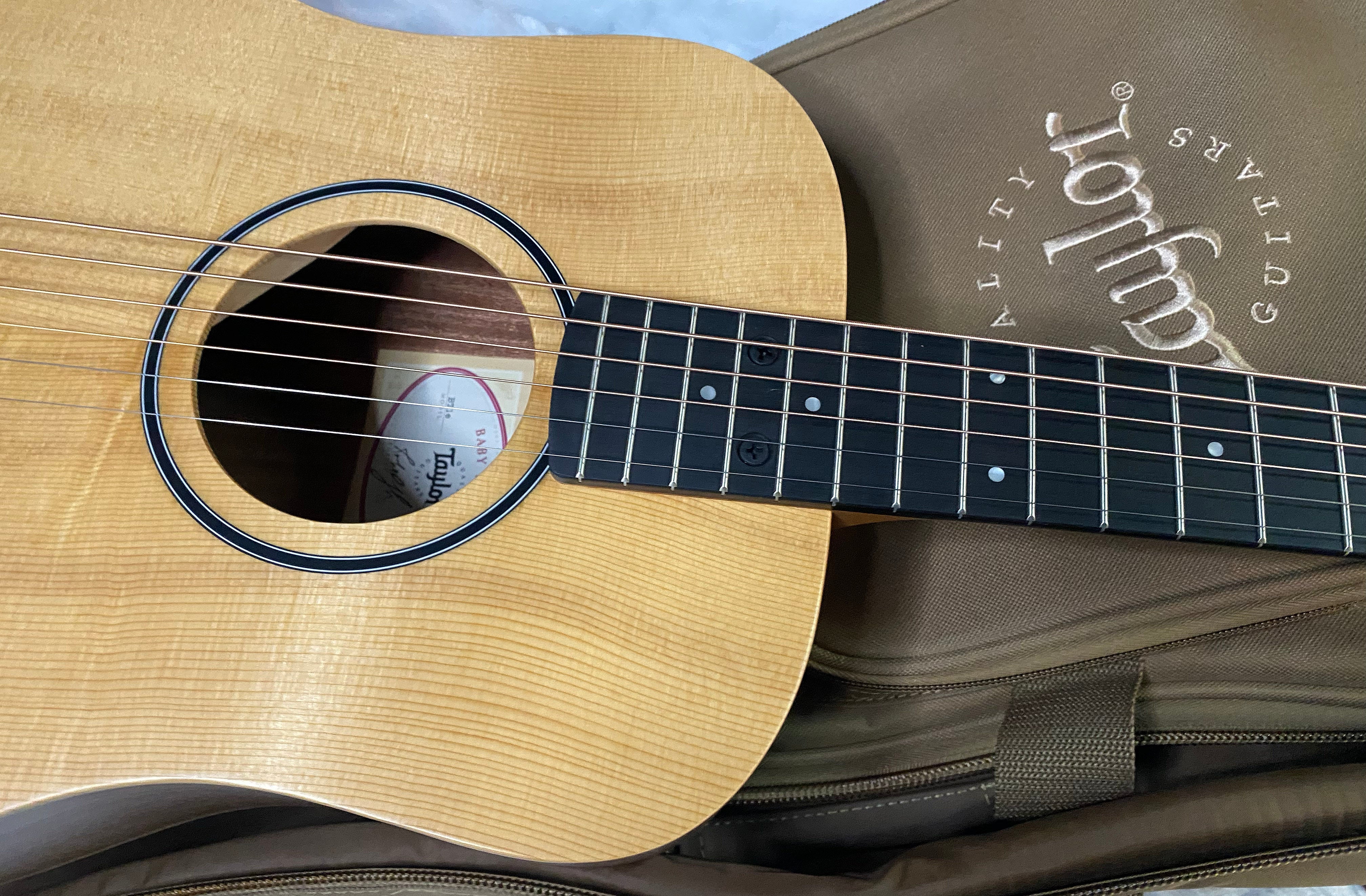 NEW! Taylor Baby Taylor BT1e Walnut Acoustic Guitar - Natural Sitka Spruce - 3lbs - Authorized Dealer - G06291