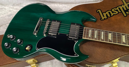 NEW! Gibson SG Standard '61 Stoptail - Translucent Teal - 6.6 lbs - Authorized Dealer - G07408