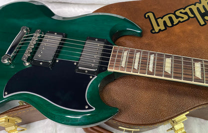 NEW! Gibson SG Standard '61 Stoptail - Translucent Teal - 6.6 lbs - Authorized Dealer - G07408