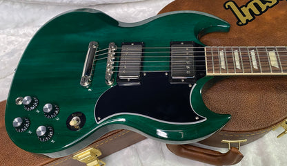 NEW! Gibson SG Standard '61 Stoptail - Translucent Teal - 6.6 lbs - Authorized Dealer - G07408
