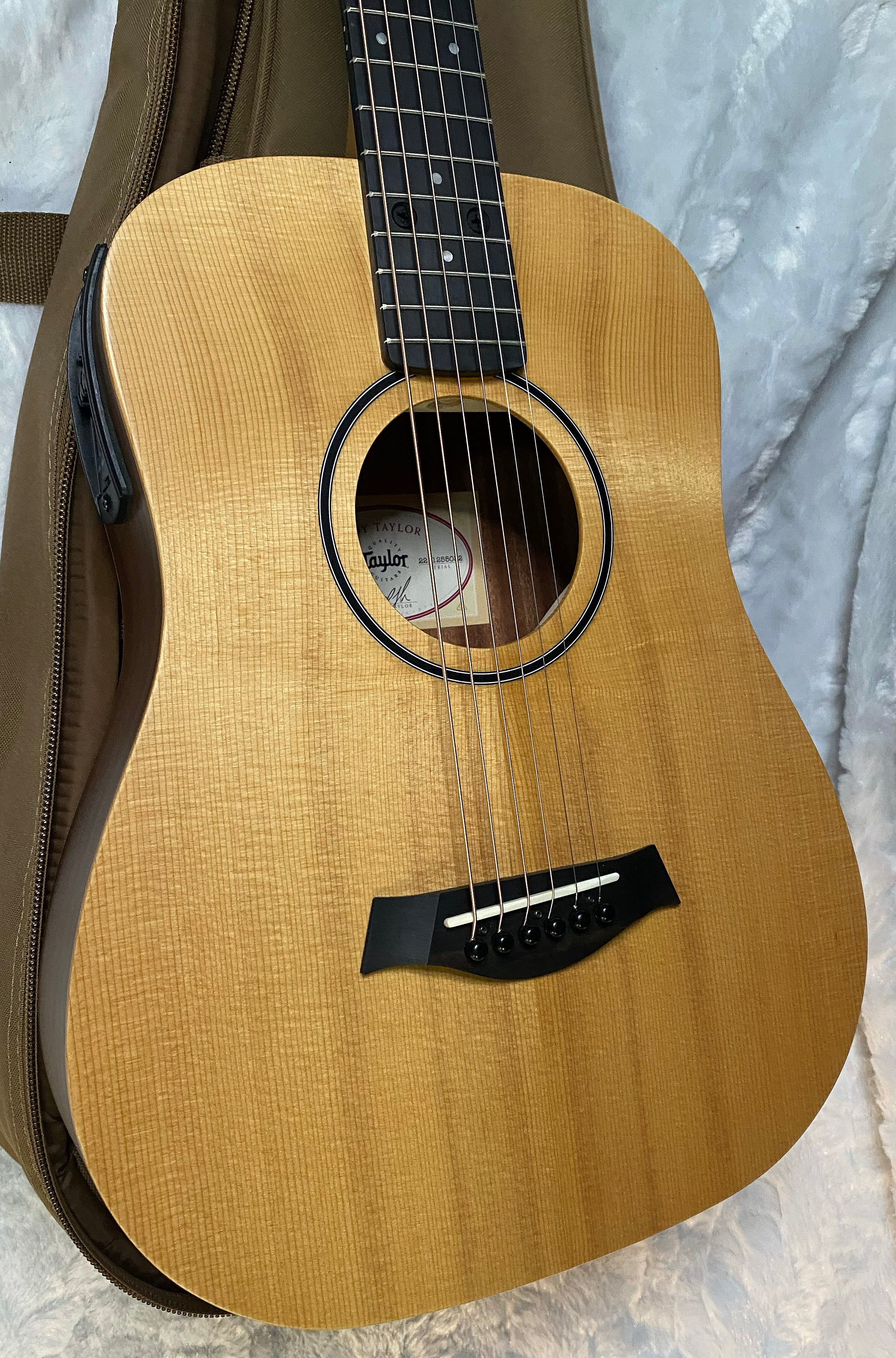 NEW! Taylor Baby Taylor BT1e Walnut Acoustic Guitar - Natural Sitka Spruce - 3lbs - Authorized Dealer - G06291