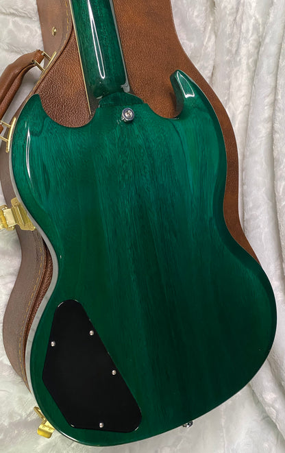 NEW! Gibson SG Standard '61 Stoptail - Translucent Teal - 6.6 lbs - Authorized Dealer - G07408