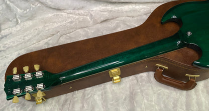 NEW! Gibson SG Standard '61 Stoptail - Translucent Teal - 6.6 lbs - Authorized Dealer - G07408