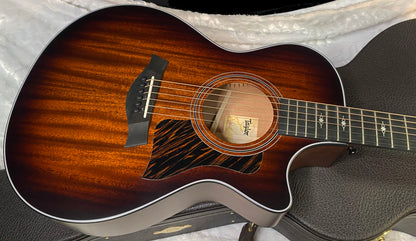 NEW! Taylor 322ce V-Class Grand Concert Acoustic-Electric Guitar - Tobacco - Authorized Dealer - 4.4lbs G06285