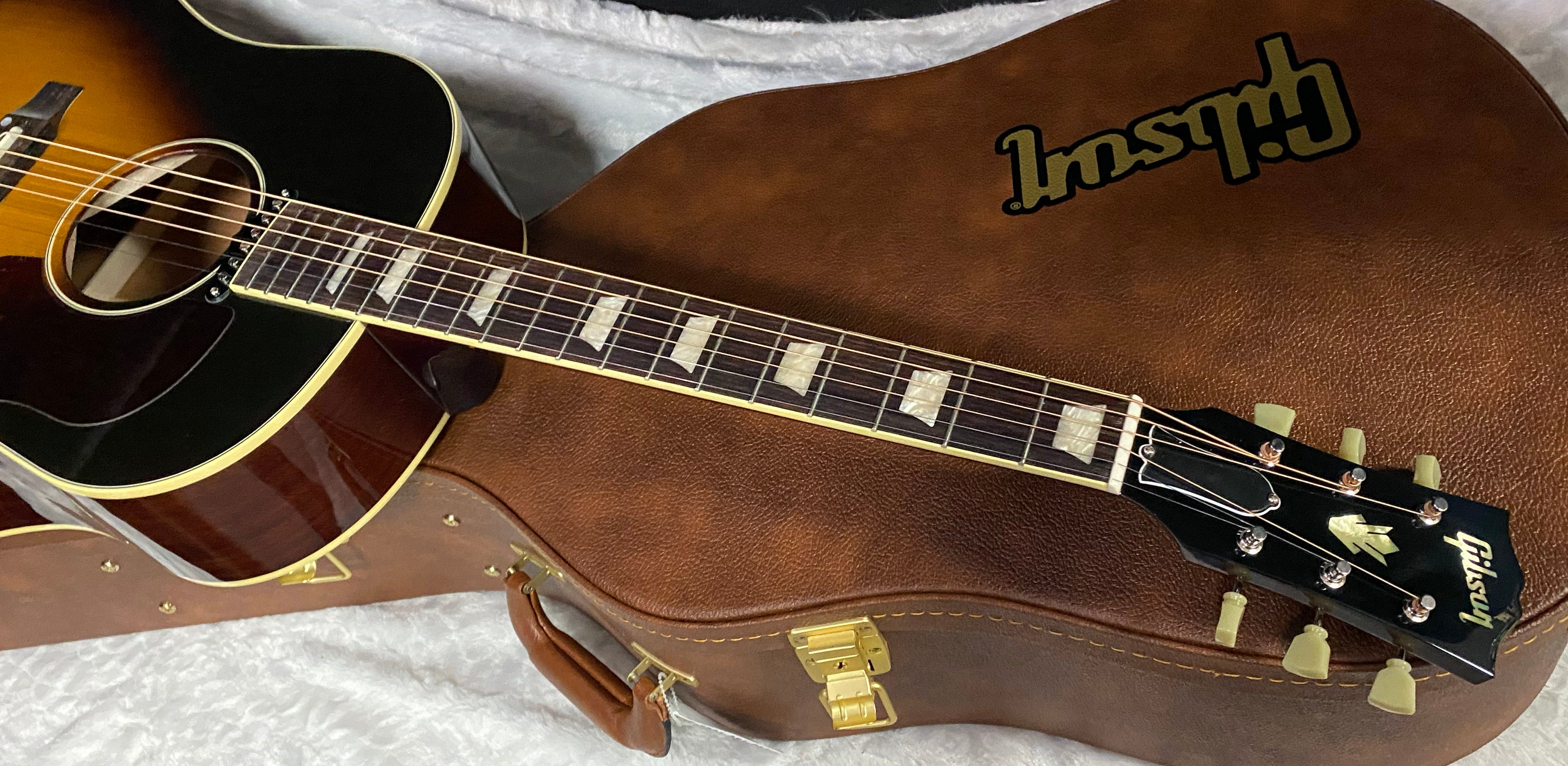 NEW ! Gibson J-160E Original - Vintage Sunburst - 4.7 lbs - Authorized Dealer - In Stock - G07419