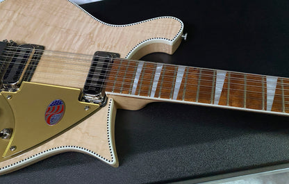 NEW! Rickenbacker 660/12 Maple Glo MG - Only 7.65 lbs - Authorized Dealer - G07428
