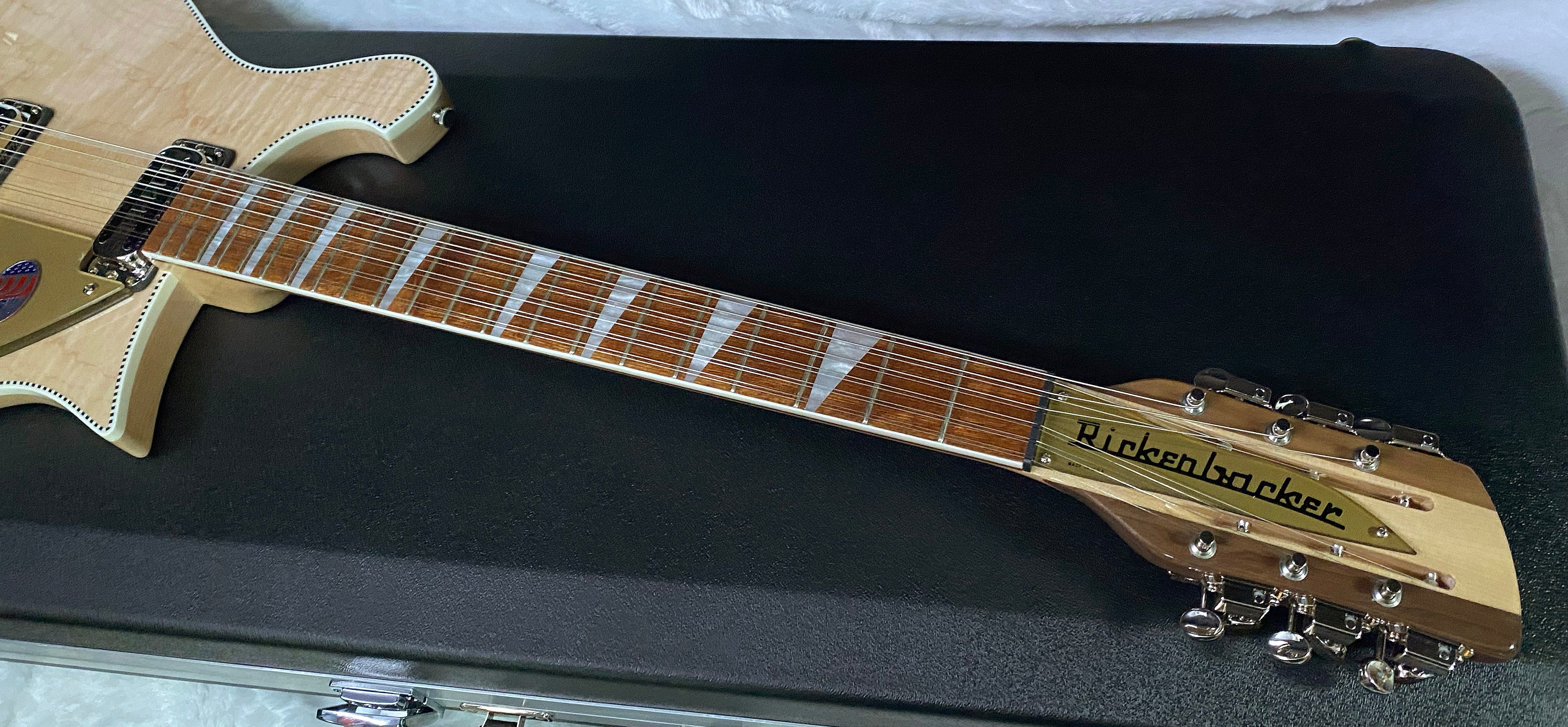 NEW! Rickenbacker 660/12 Maple Glo MG - Only 7.65 lbs - Authorized Dealer - G07428