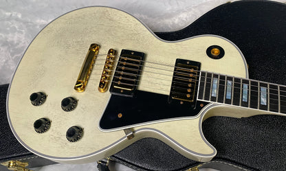 NEW! Gibson Les Paul Custom 1957 Reissue Murphy Lab Ultra Light Aged - Custom Ordered in TV White - Custom Shop - 9.4 lbs - Authorized Dealer - G06785