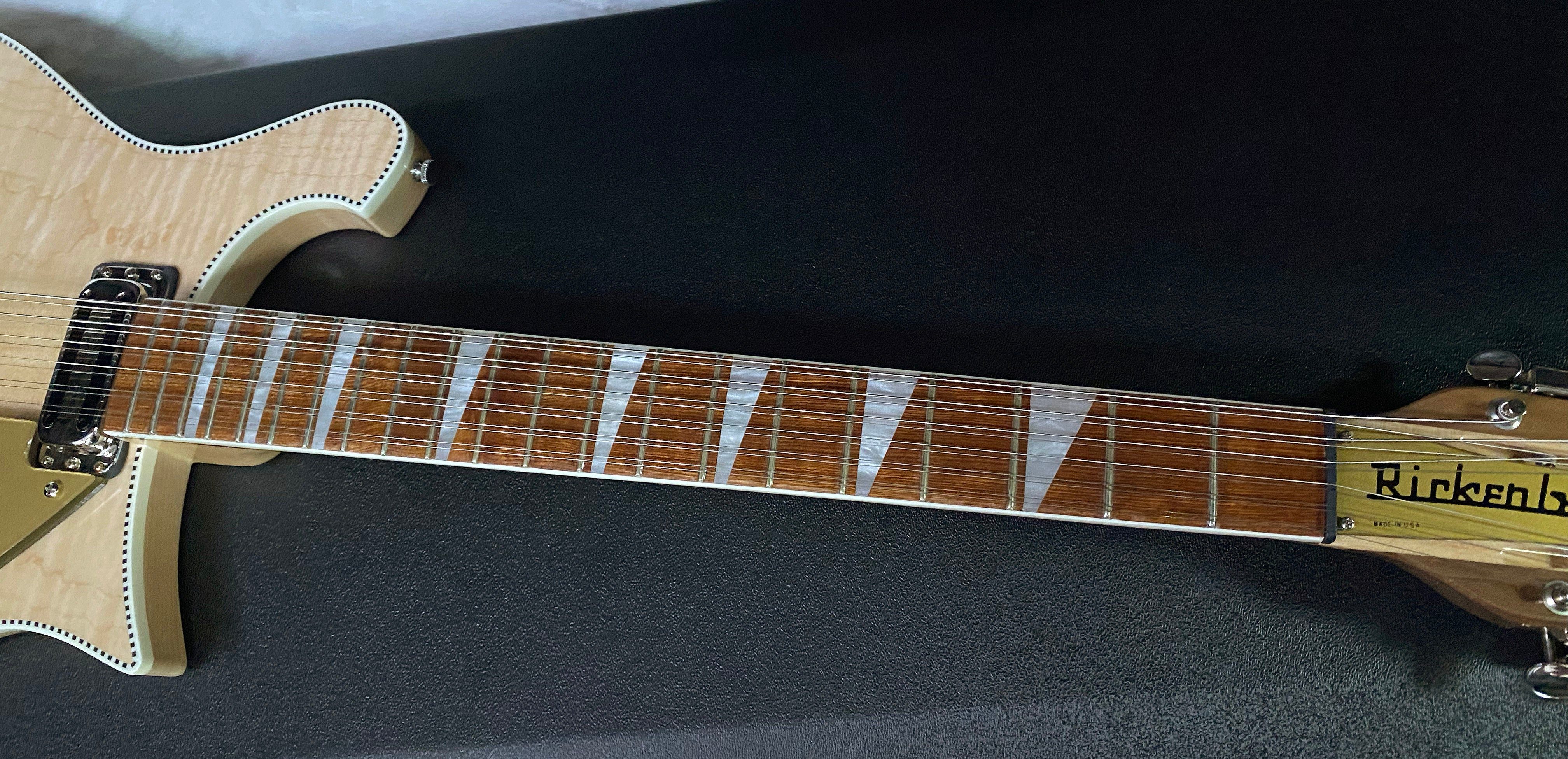 NEW! Rickenbacker 660/12 Maple Glo MG - Only 7.65 lbs - Authorized Dealer - G07428