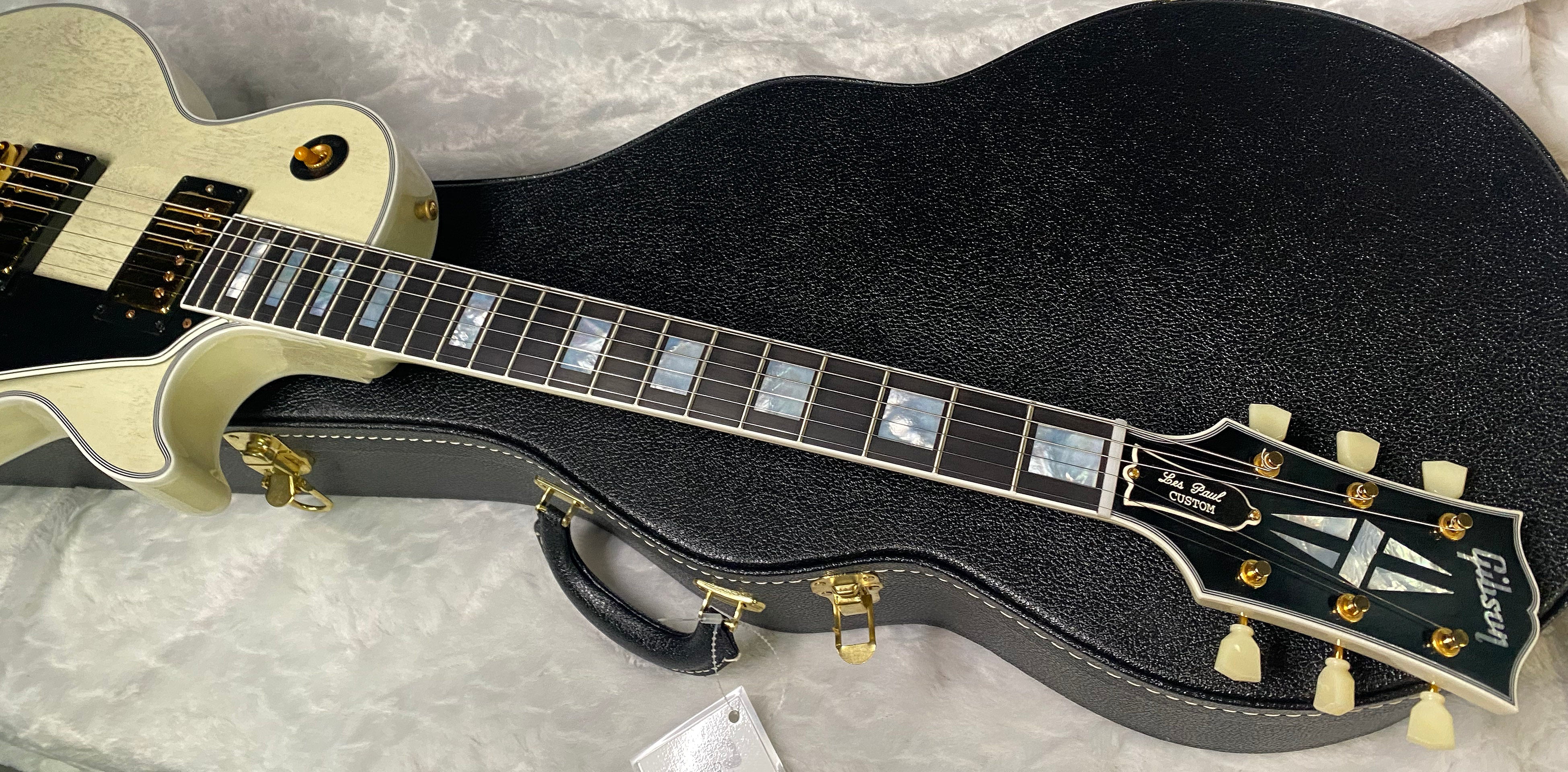 NEW! Gibson Les Paul Custom 1957 Reissue Murphy Lab Ultra Light Aged - Custom Ordered in TV White - Custom Shop - 9.4 lbs - Authorized Dealer - G06785