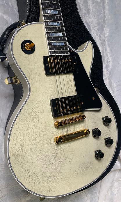 NEW! Gibson Les Paul Custom 1957 Reissue Murphy Lab Ultra Light Aged - Custom Ordered in TV White - Custom Shop - 9.4 lbs - Authorized Dealer - G06785
