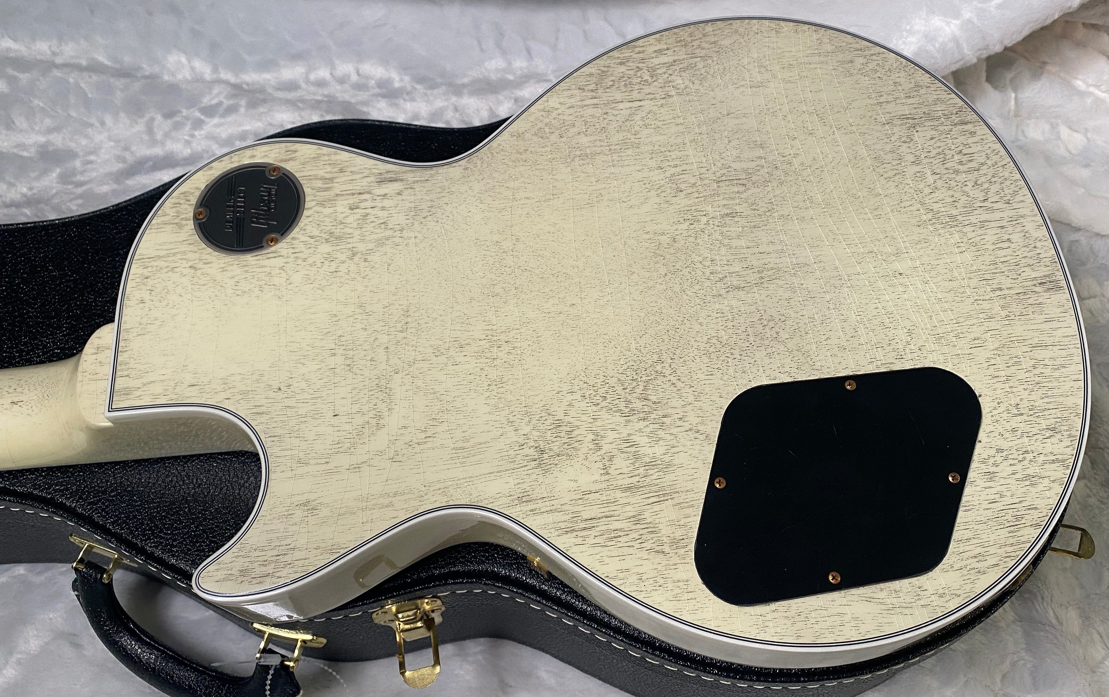 NEW! Gibson Les Paul Custom 1957 Reissue Murphy Lab Ultra Light Aged - Custom Ordered in TV White - Custom Shop - 9.4 lbs - Authorized Dealer - G06785