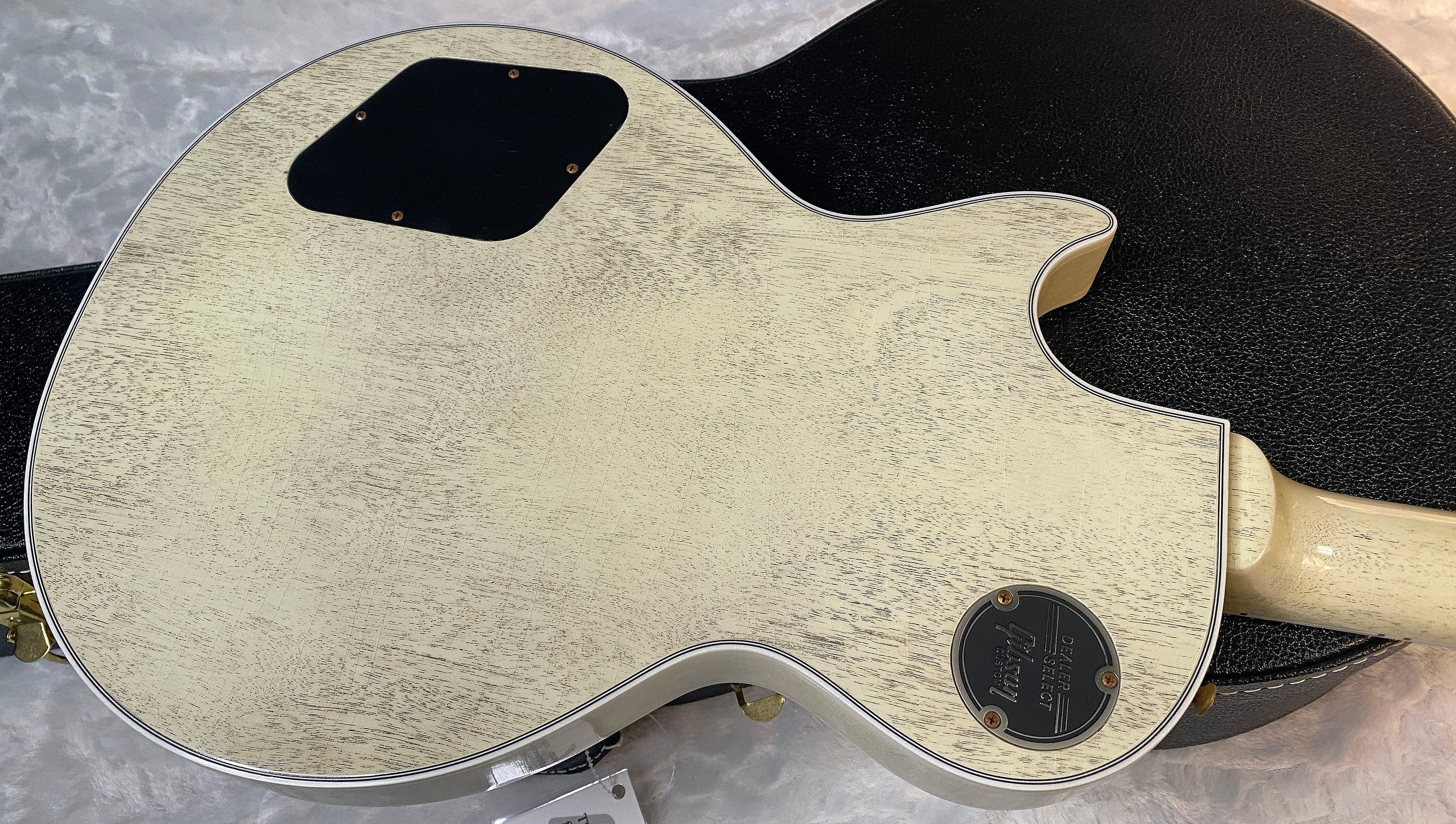NEW! Gibson Les Paul Custom 1957 Reissue Murphy Lab Ultra Light Aged - Custom Ordered in TV White - Custom Shop - 9.4 lbs - Authorized Dealer - G06785
