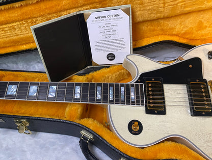 NEW! Gibson Les Paul Custom 1957 Reissue Murphy Lab Ultra Light Aged - Custom Ordered in TV White - Custom Shop - 9.4 lbs - Authorized Dealer - G06785