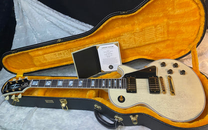 NEW! Gibson Les Paul Custom 1957 Reissue Murphy Lab Ultra Light Aged - Custom Ordered in TV White - Custom Shop - 9.4 lbs - Authorized Dealer - G06785