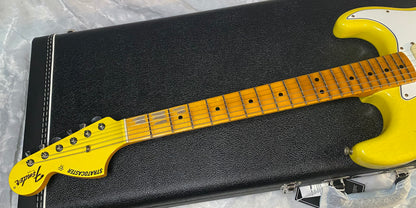 NEW! Fender Custom Shop Special Run '69 Stratocaster Journeyman Relic - Handwound P/U's - Aged Graffiti Yellow - Reverse Headstock - 7.7lbs - Authorized Dealer - One OFF! SUPRE RARE! G06783