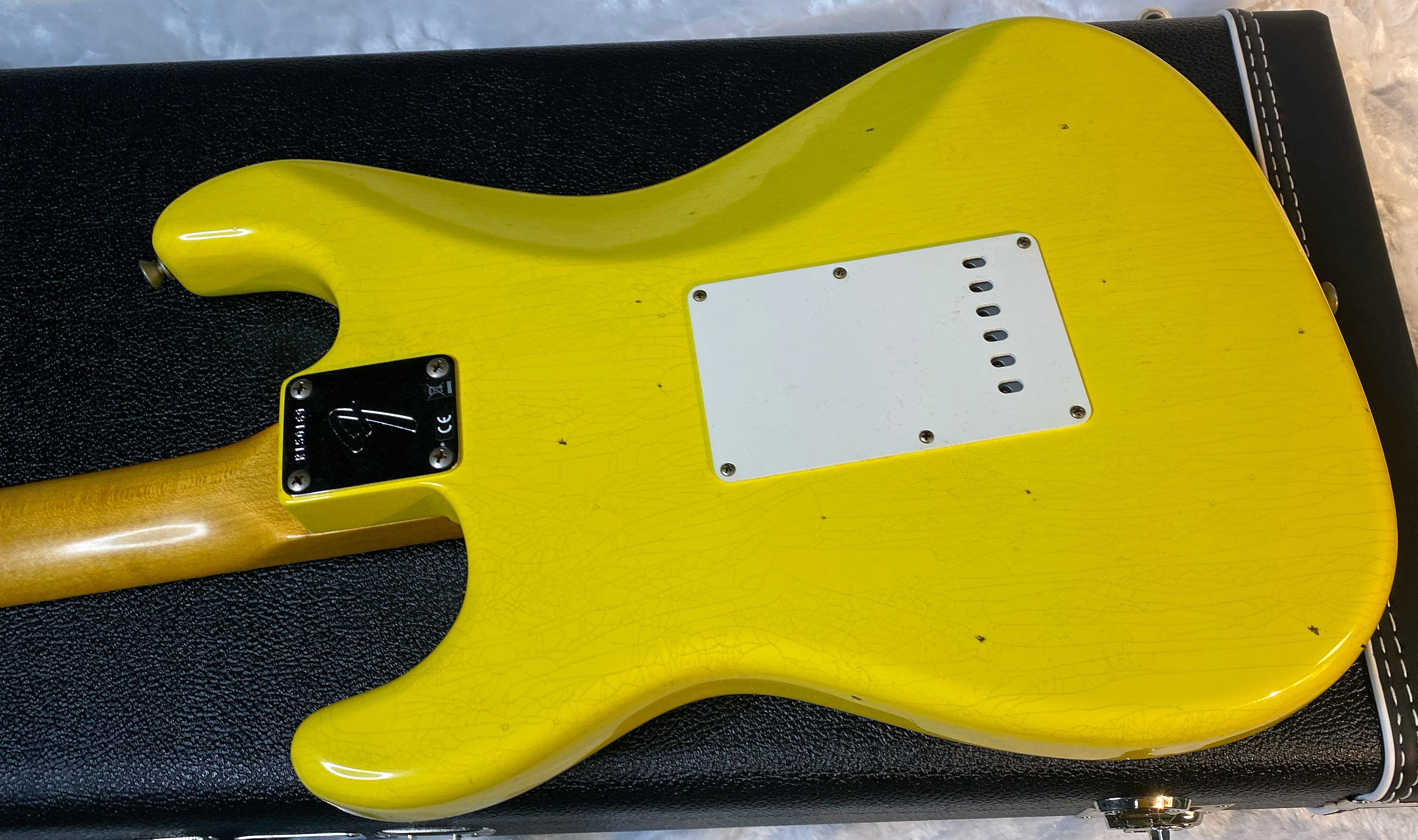 NEW! Fender Custom Shop Special Run '69 Stratocaster Journeyman Relic - Handwound P/U's - Aged Graffiti Yellow - Reverse Headstock - 7.7lbs - Authorized Dealer - One OFF! SUPRE RARE! G06783