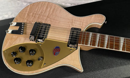NEW! Rickenbacker 660/12 Maple Glo MG - Only 7.4 lbs - Authorized Dealer - G07430