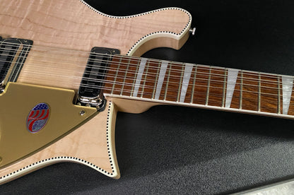 NEW! Rickenbacker 660/12 Maple Glo MG - Only 7.4 lbs - Authorized Dealer - G07430