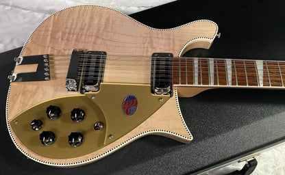 NEW! Rickenbacker 660/12 Maple Glo MG - Only 7.4 lbs - Authorized Dealer - G07430