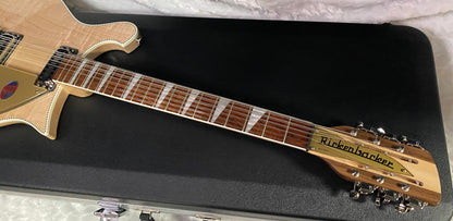 NEW! Rickenbacker 660/12 Maple Glo MG - Only 7.4 lbs - Authorized Dealer - G07430