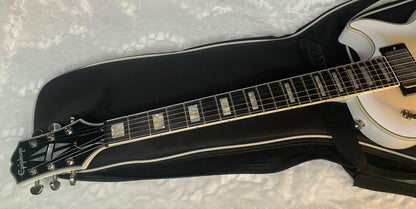 NEW ! Epiphone Les Paul Prophecy Electric Guitar - Aged White Tiger Burst - Authorized Dealer - 8.3lbs - G05320