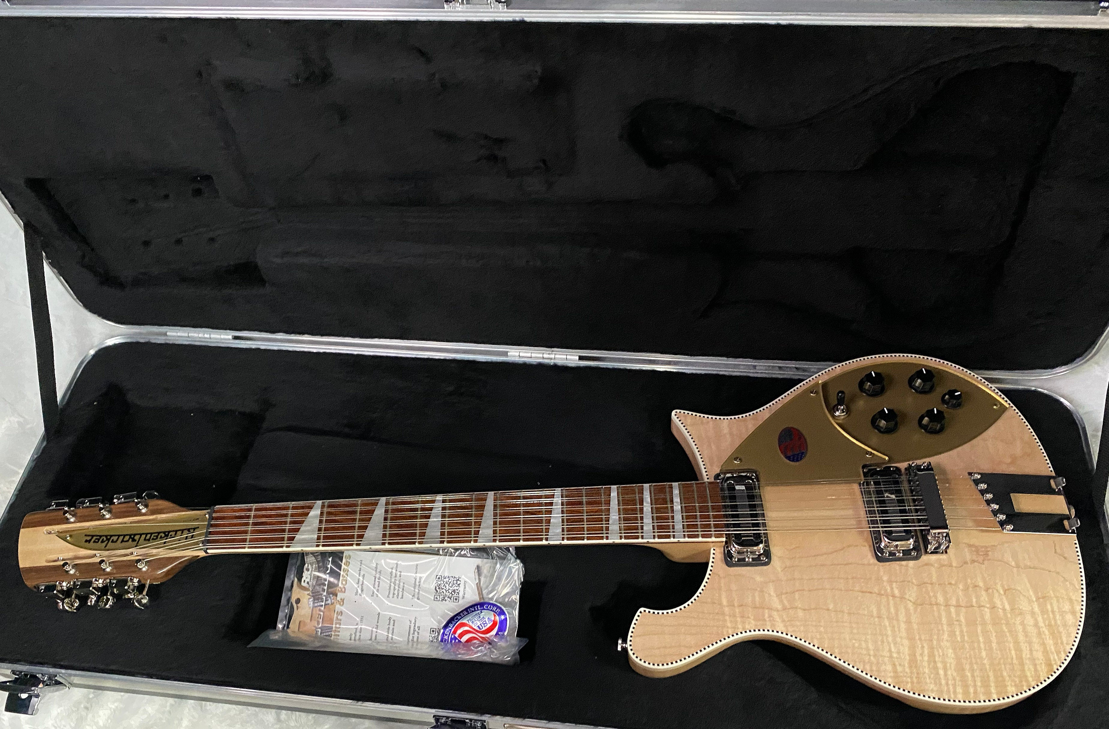 NEW! Rickenbacker 660/12 Maple Glo MG - Only 7.4 lbs - Authorized Dealer - G07430