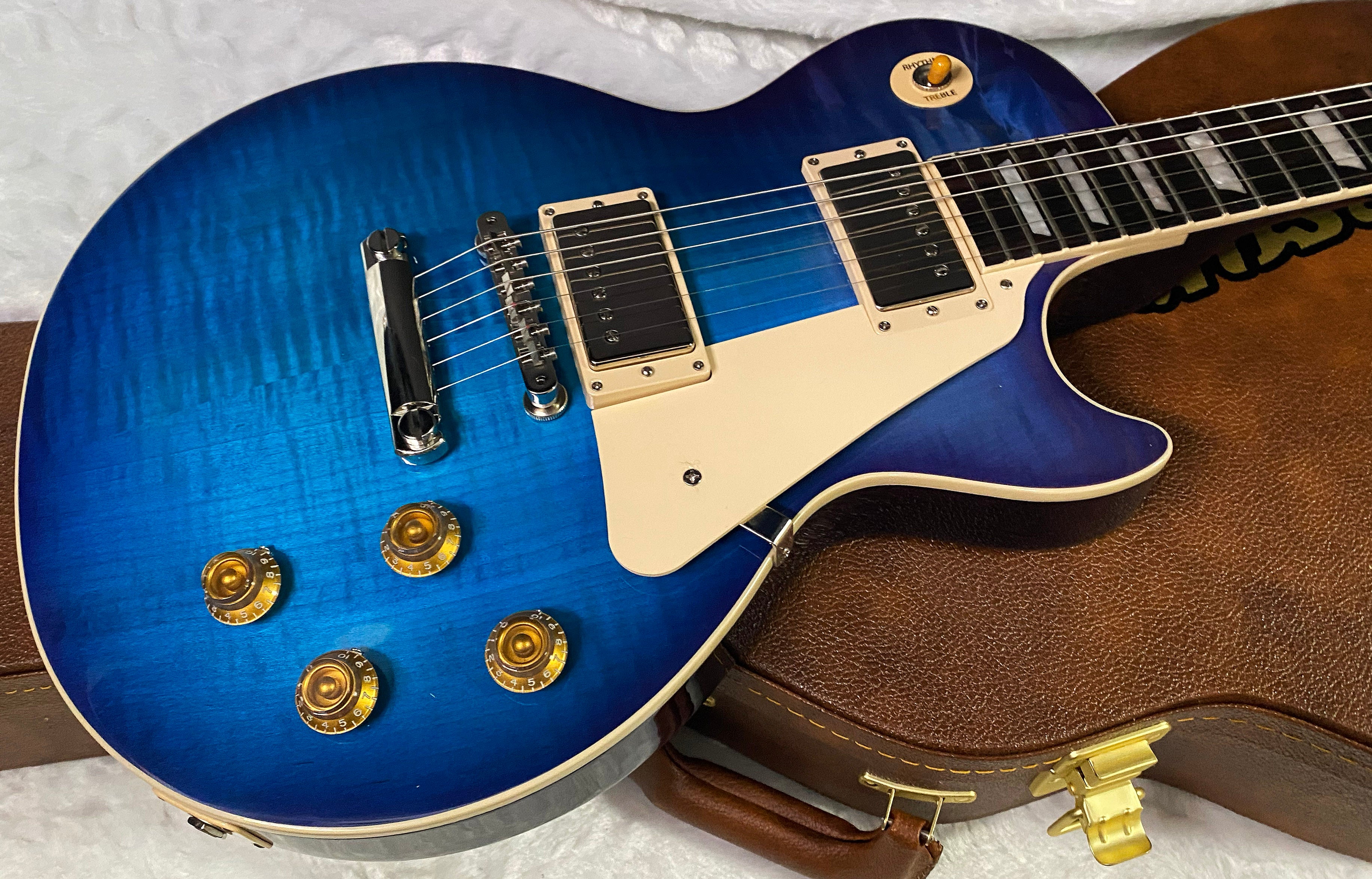NEW! Gibson Les Paul Standard '50s Blueberry Burst - Only 9 lbs - Authorized Dealer - G07433