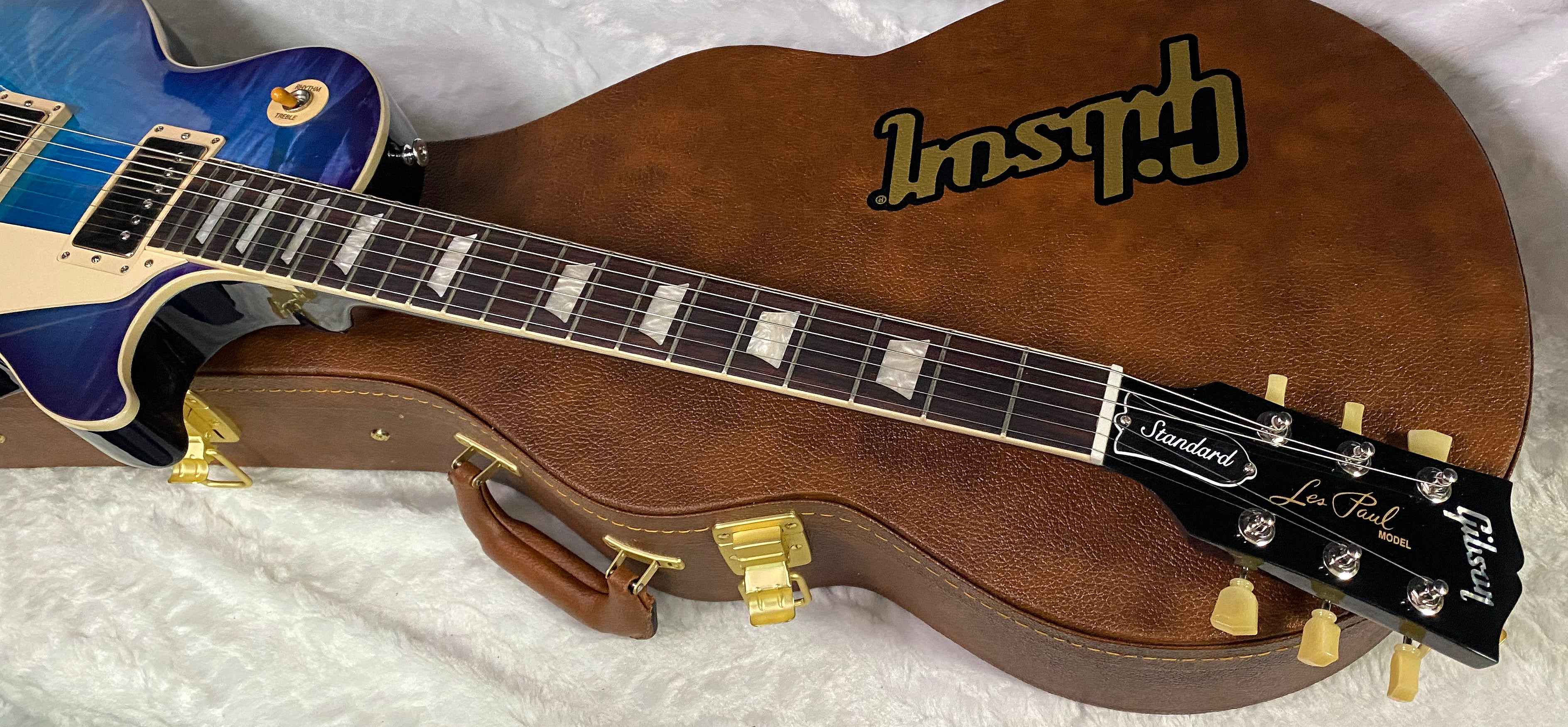 NEW! Gibson Les Paul Standard '50s Blueberry Burst - Only 9 lbs - Authorized Dealer - G07433
