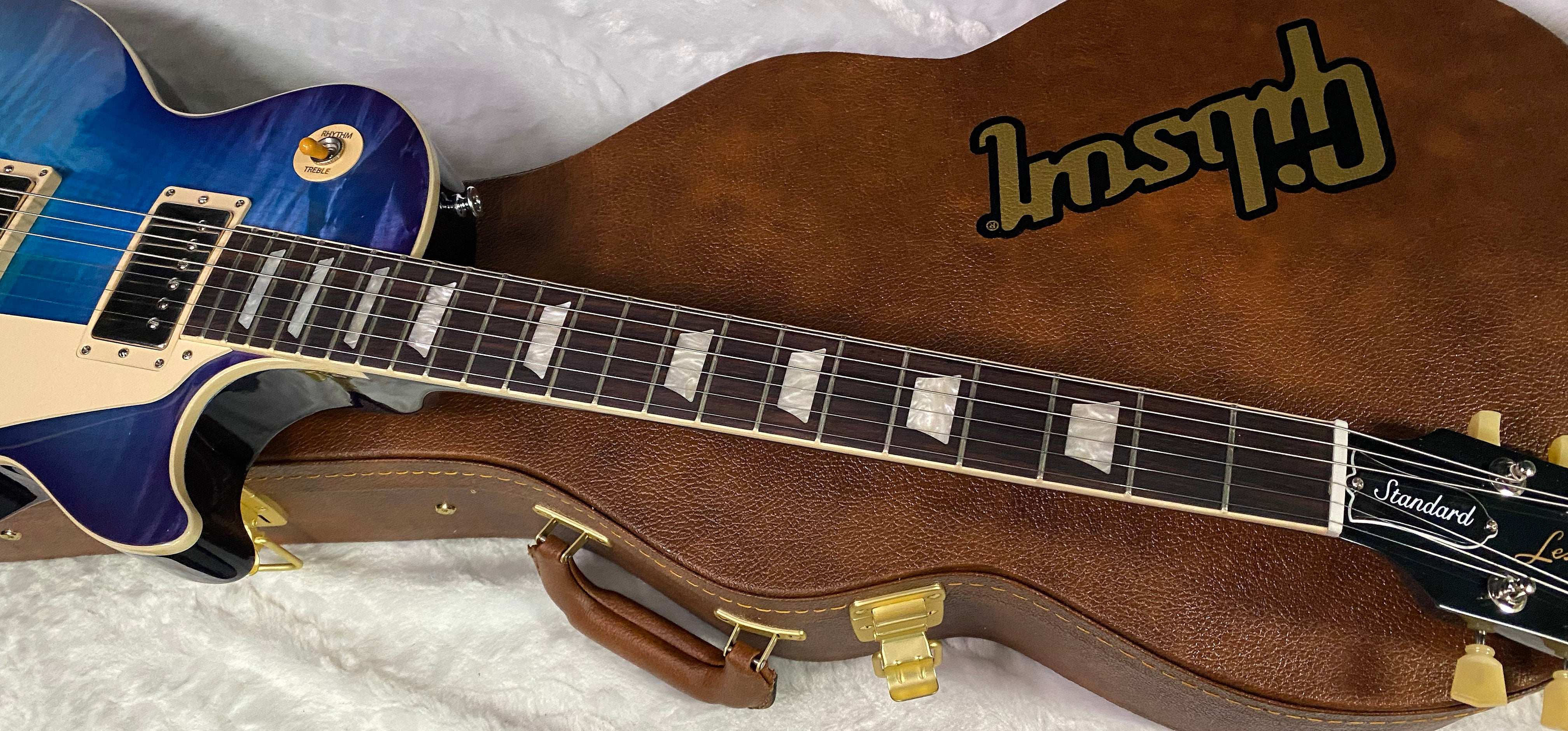 NEW! Gibson Les Paul Standard '50s Blueberry Burst - Only 9 lbs - Authorized Dealer - G07433