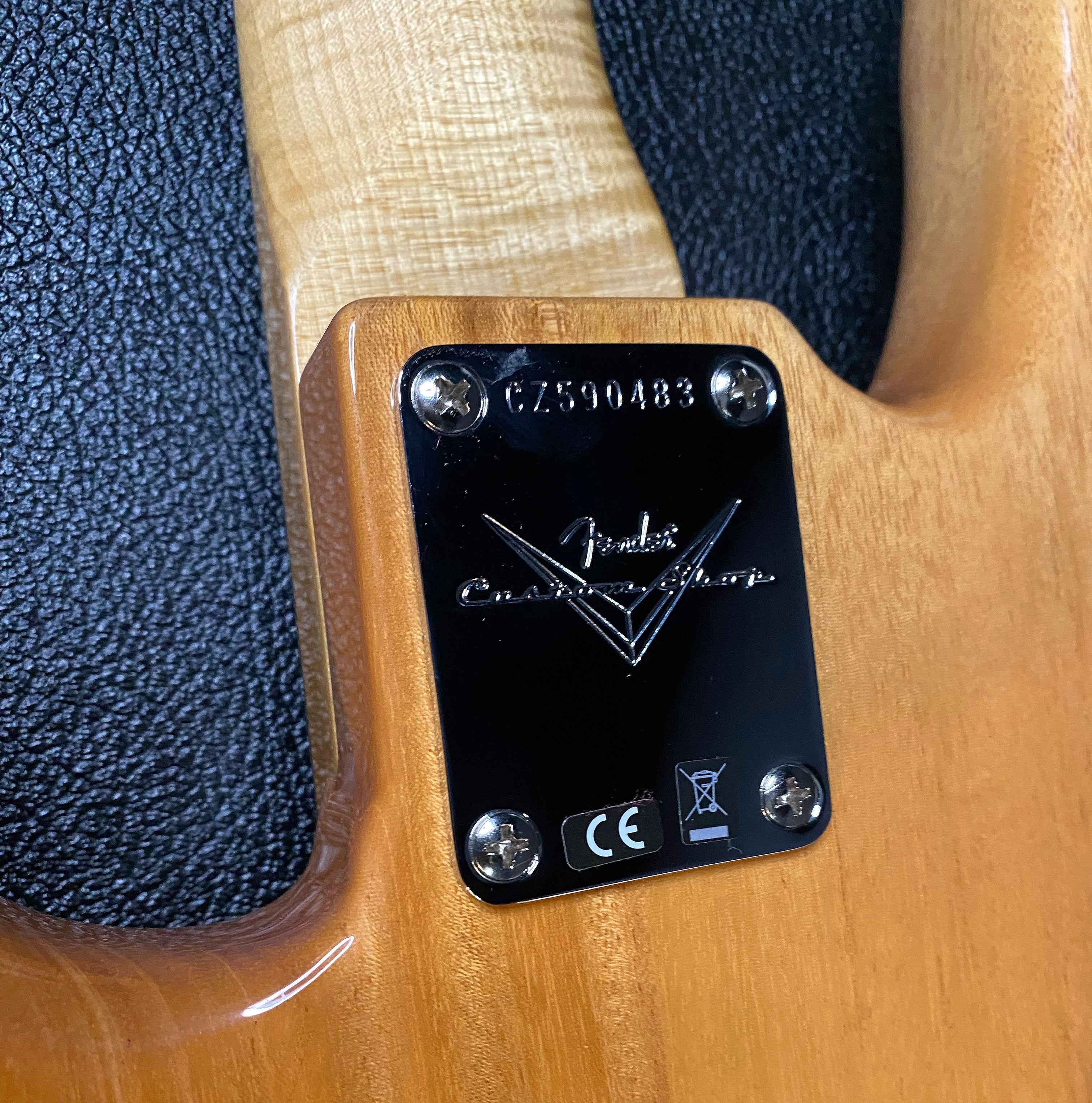 NEW! Fender Artisan Koa Precision Bass NOS - Ebony Fingerboard Natural Koa Finish - Absolutely Beautiful - Flamed Maple Neck - Authorized Dealer - 9.65lbs - G06782