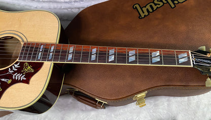 NEW ! Gibson Hummingbird Original - Antique Natural - Stunning Figured Spruce Top - WOW - 4.3 lbs - Acoustic Electric - Authorized Dealer - G07425