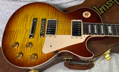 NEW ! Gibson Les Paul Standard '50s - AAA Flame - Iced Tea - Only 8.9lbs - Monster Curly Flame Top - Authorized Dealer - G07432
