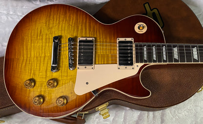 NEW ! Gibson Les Paul Standard '50s - AAA Flame - Iced Tea - Only 8.9lbs - Monster Curly Flame Top - Authorized Dealer - G07432