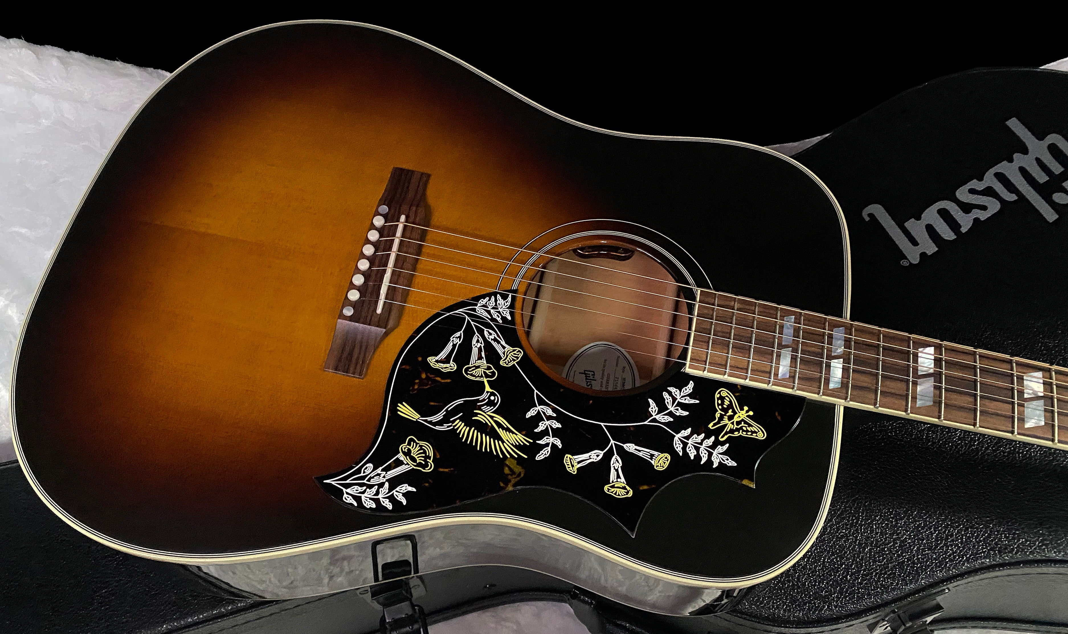 NEW ! Gibson Hummingbird Standard - Vintage Sunburst - Acoustic Electric - Authorized Dealer - 4.75lbs - G07416
