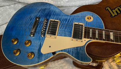 NEW ! Gibson Les Paul Standard '50s - Ocean Blue - Beautiful Flame Top - Authorized Dealer - 8.7 lbs - G05960