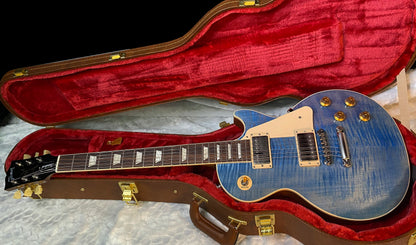 NEW ! Gibson Les Paul Standard '50s - Ocean Blue - Beautiful Flame Top - Authorized Dealer - 8.7 lbs - G05960