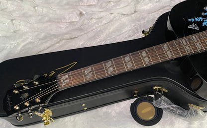 NEW! Epiphone Eric Church Hummingbird Dark Acoustic-Electric Guitar - Cobra Burst - Authorized Dealer - G07333