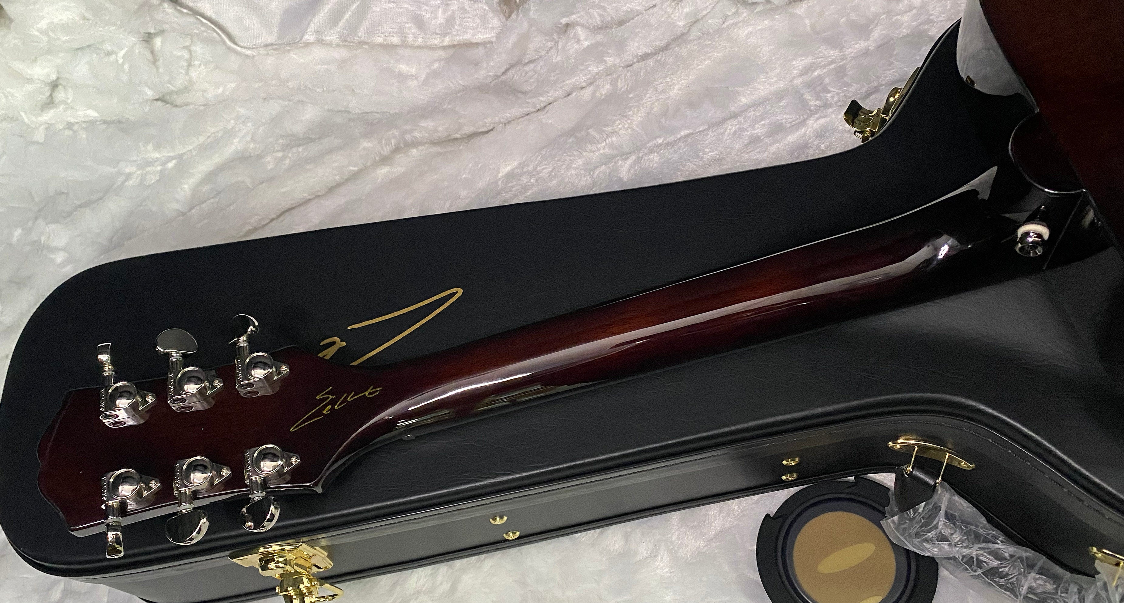 NEW! Epiphone Eric Church Hummingbird Dark Acoustic-Electric Guitar - Cobra Burst - Authorized Dealer - G07333