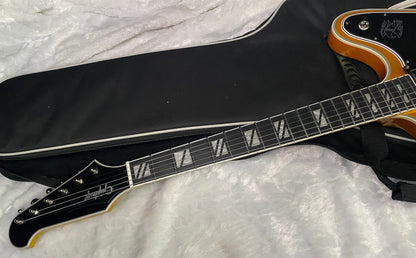 NEW! Epiphone Futura Firebird Custom - Firestorm Shift Finish - Deluxe Gig Bag - 8.2lbs - Authorized Dealer - G07326