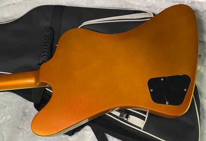 NEW! Epiphone Futura Firebird Custom - Firestorm Shift Finish - Deluxe Gig Bag - 8.2lbs - Authorized Dealer - G07326